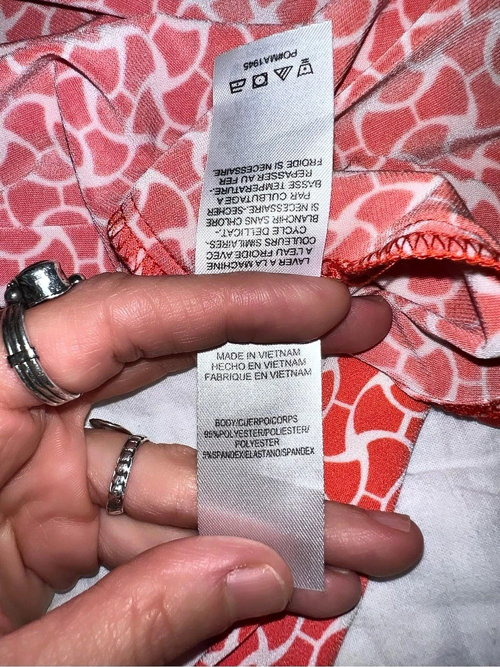 Laundry orange & White Geometric Maxi Dress NWOT R3 - Picture 3 of 4